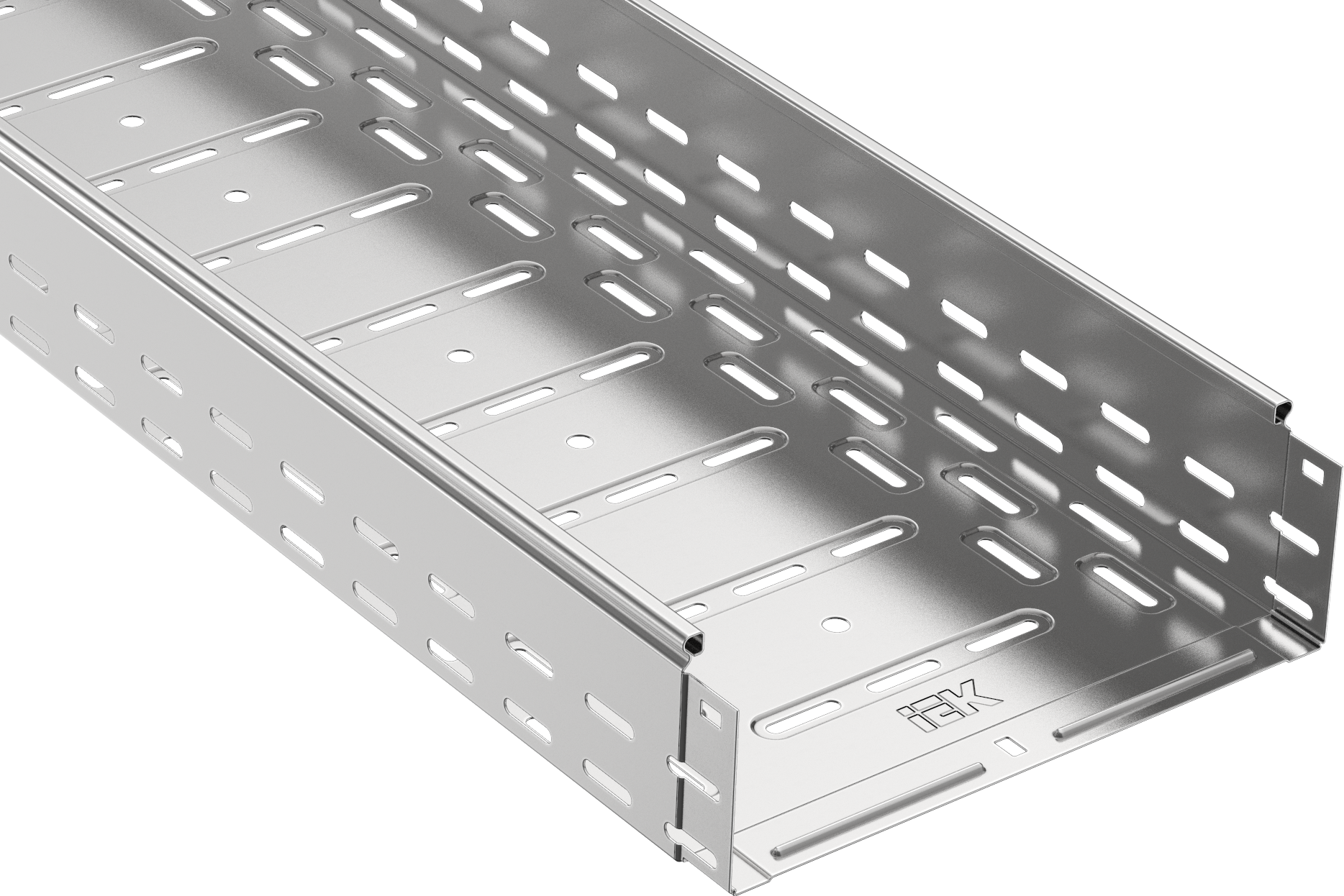 Лоток перфорований 110х150х3000 0,8 IEK (з)