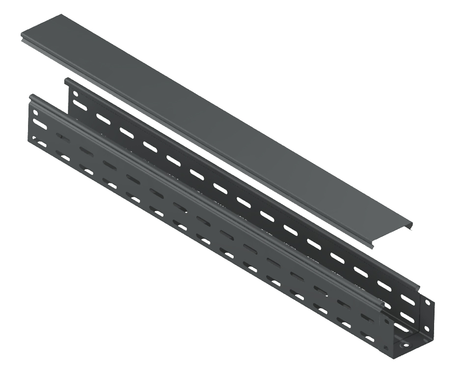 Лоток перфорований H 600х100