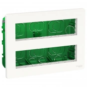 Блок скрытой установки 2х4, антибактериальный, Unica System+ img