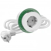 Блок розеток 1x(2К+З), белый, Unica System+ img