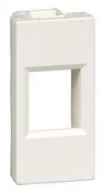 Адаптер W45 для установки модулей Keystone 1-портовый 45х22.5, белый img